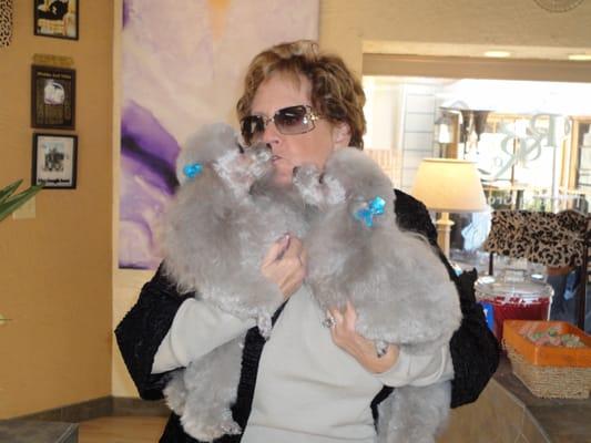 Another happy visit from Baily & Beau