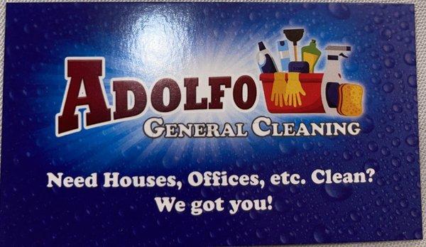 Adolfo General Cleaning