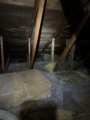 No insulation