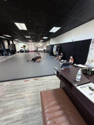 Grappling instruction