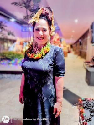 Grammy nominated, Nā Hōkū Hanohano awardee + former Miss Aloha Hula, Natalie Ai Kamauu. County of Hawai'i "Magic of the Season", 12/10/24.