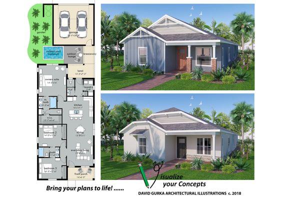 David Gurka Architectural Illustrations