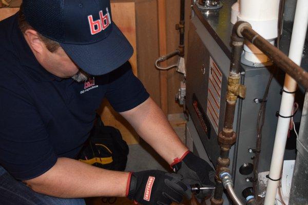 Heating and cooling system inspections included
