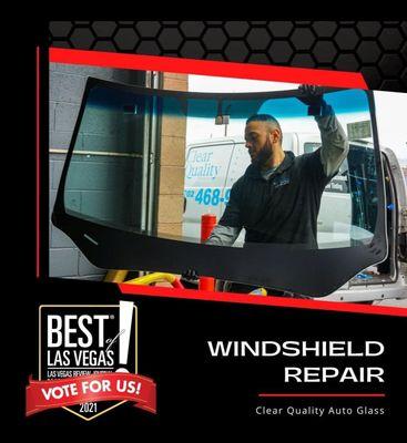 Voted Best in Las Vegas Auto Glass shop