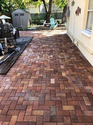 Clean Work Pavers