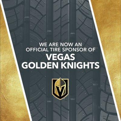 We are proud sponsors of the Vegas Golden Knights!
