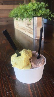 Gelato (vanilla bourbon & amaretto)