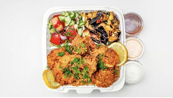 Crispy Shrimp Platter