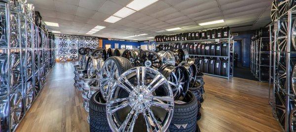 We aren't just a wheel store. Come see us for your tire needs too!