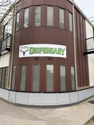 Front of our building!