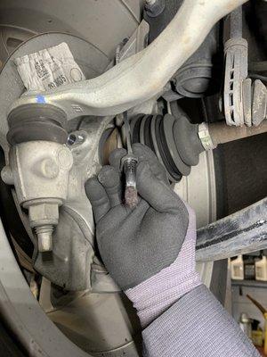 2016 Malibu Hybrid Speed sensor not reading. Found sensor magnet has dirt.