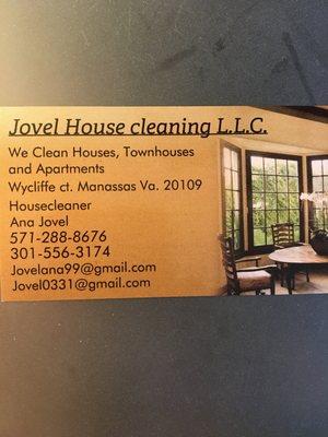 Jovel House Cleaning