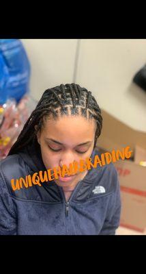 Knotless braids
