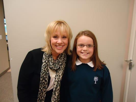 Lauren's reading level jumped many levels after vision therapy