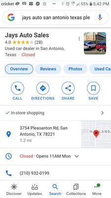 Jays Auto Sales AVOID THIS PLACE