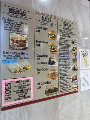 Menus