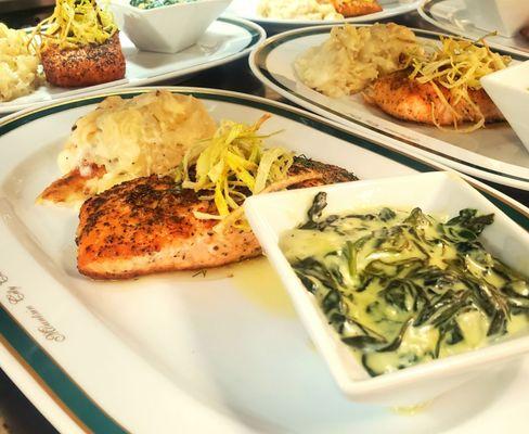 The Dill Butter Salmon was to die for!