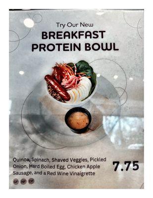 Breakfast Protein Bowl @ Blackberry Market. 1600 16th St, Oak Brook, IL Cool!