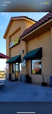 The front of the chevron