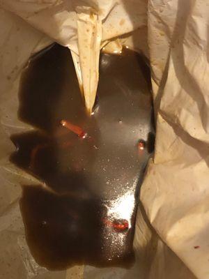 This water was from a few pounds of crawfish.