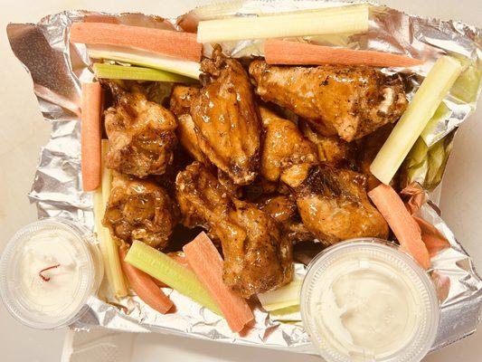 Buffalo Chicken Wings .