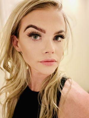 GIRL. Look no further. This is the place for fantastic brows.  Perfection to a T. Thank you for making me feel beautiful!