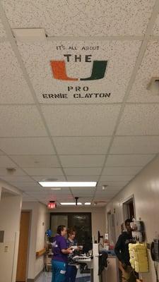 On the 7th floor the U is everywhere LOL