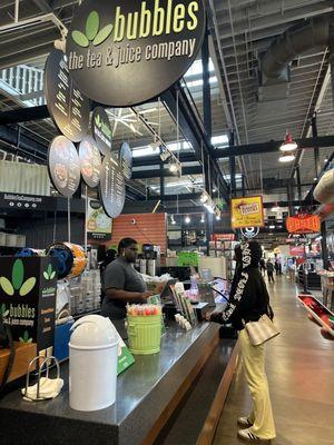 Bubbles the Tea and Juice