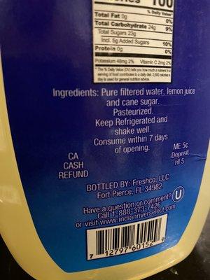 Lemonade from my hometown