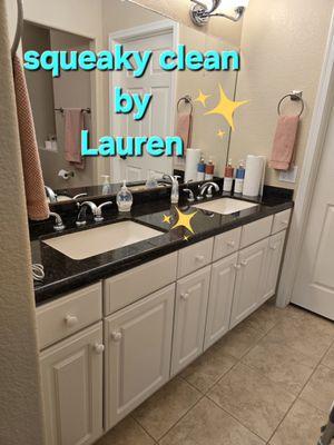 Squeaky clean by Lauren