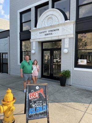 A well restored building with so much character for a brewery.