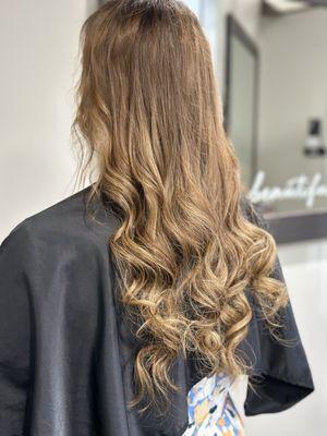 Natural wave 18 inch hand-tied weft