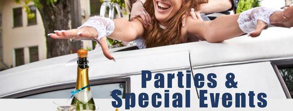 Any type of special event, we cater to