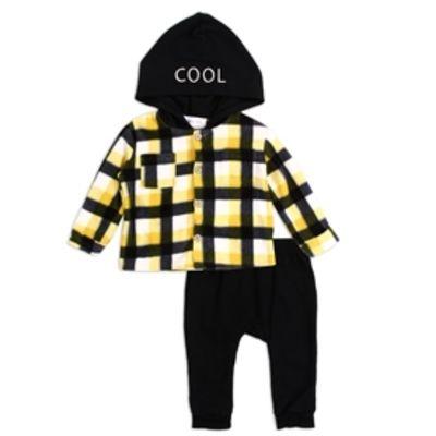Cool-Bloomin Baby Boys Newborn 2 Pc Hooded Set-Sizes: 0-9M. $ 17.50