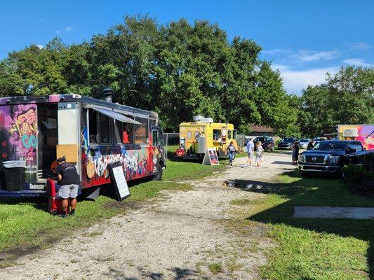 Food trucks for the VBS celebration!