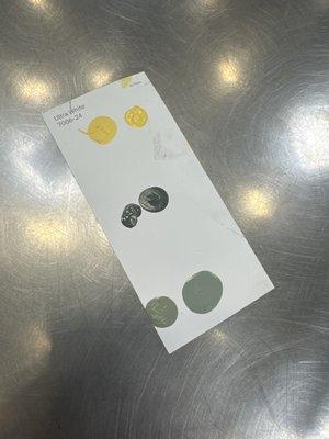 Perfect color match and Lowes was super nice!!