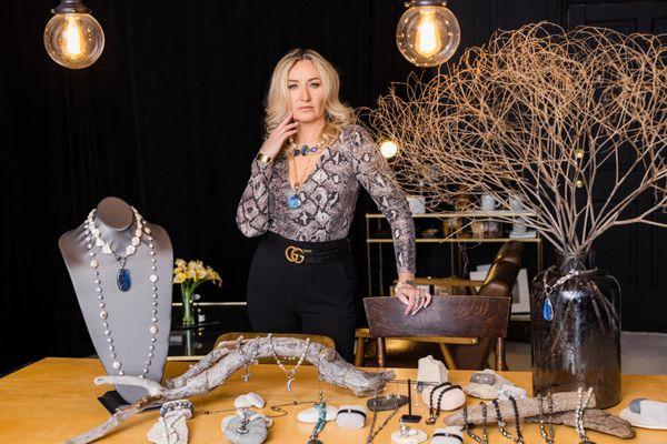 Asia Borycka Owner and Principal Designer of AVAASI Jewelry