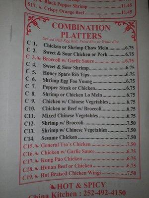 China Kitchen Restaurant Take Out