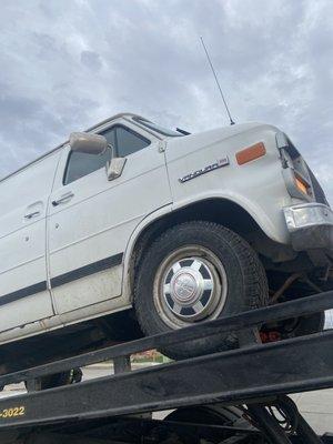 Can bring towed about 50 miles after oil change