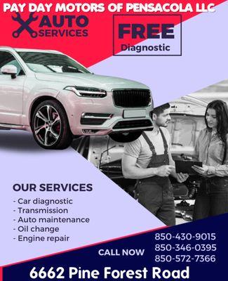 Pay Day Motor Of Pensacola