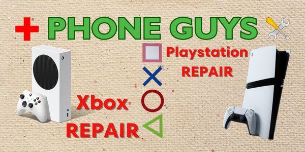 At Phone Guys Downtown Norfolk, we now offer professional repair services for all major gaming consoles HDMI PS5, PS4, Xbox Series, Nintendo
