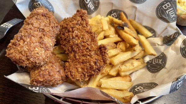 It is supposed to be fish and chips