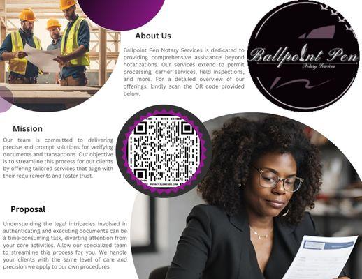 Ballpoint Pen Notary Services