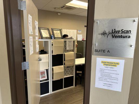 Live Scan Ventura