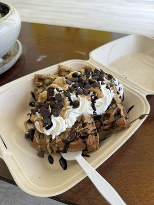 Protein waffle