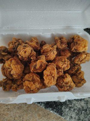 Fried mushrooms