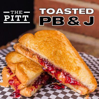 Toasted PB&J Sandwich