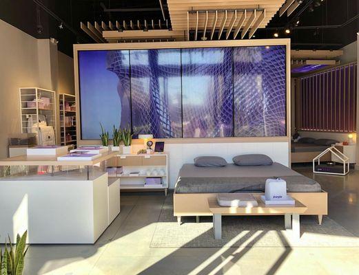 Purple Mattress Showroom