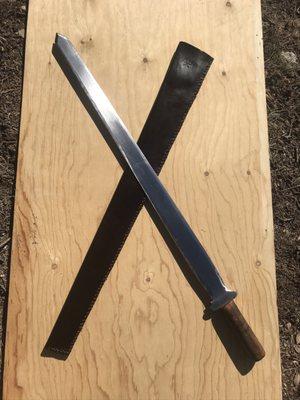 Longsword. Personal piece. Get your custom sword ordered today!