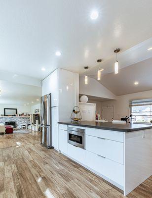 Complete kitchen renovation in Mountain View